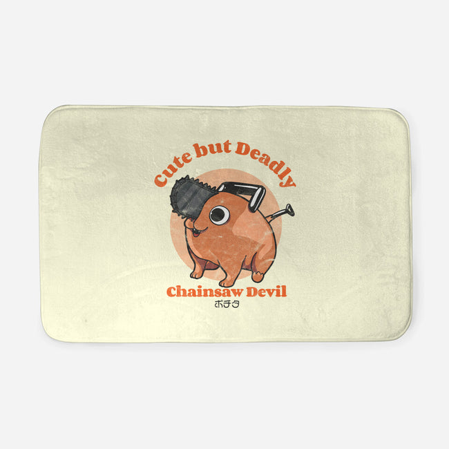 Cute But Deadly-none memory foam bath mat-fanfreak1