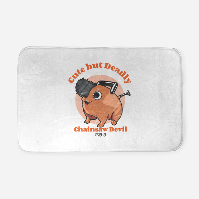 Cute But Deadly-none memory foam bath mat-fanfreak1