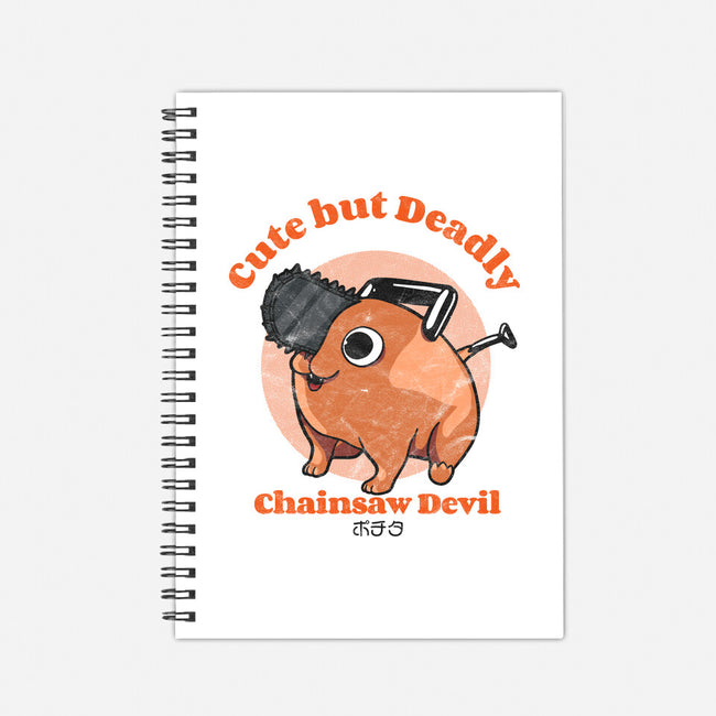 Cute But Deadly-none dot grid notebook-fanfreak1