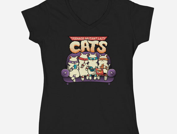 Teenage Mutant Lazy Cats