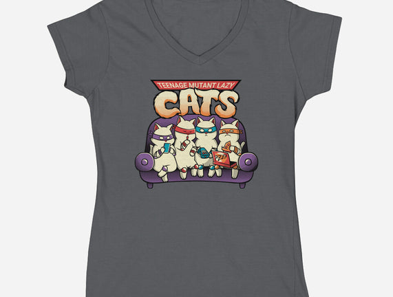 Teenage Mutant Lazy Cats