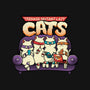 Teenage Mutant Lazy Cats-none adjustable tote bag-tobefonseca