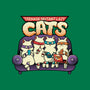 Teenage Mutant Lazy Cats-none removable cover w insert throw pillow-tobefonseca