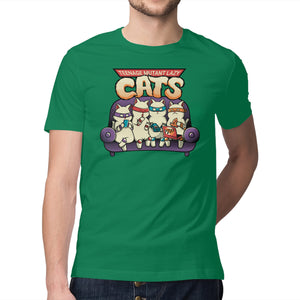 Teenage Mutant Lazy Cats