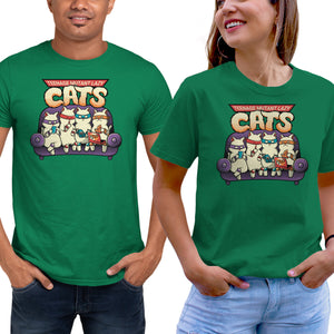 Teenage Mutant Lazy Cats