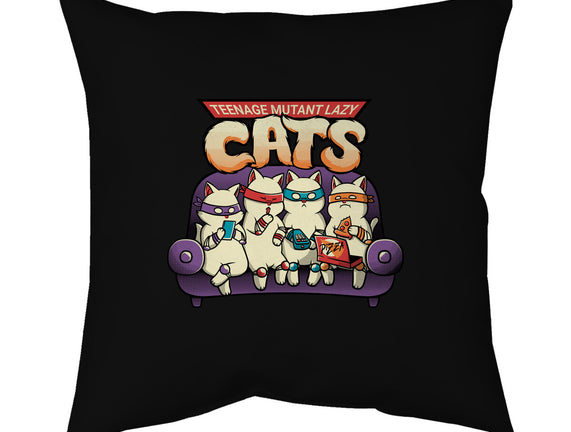 Teenage Mutant Lazy Cats