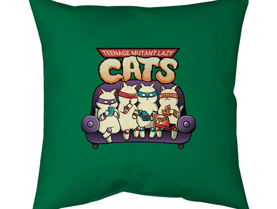Teenage Mutant Lazy Cats