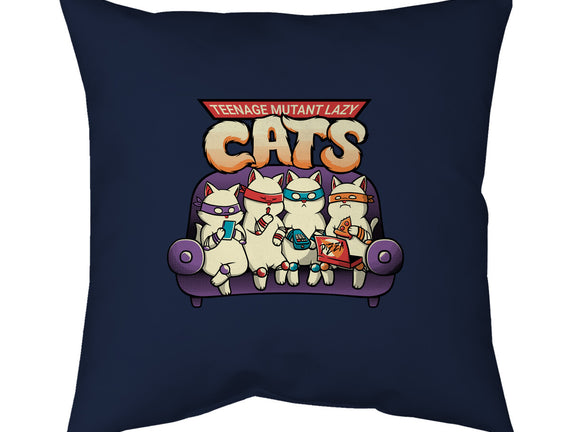 Teenage Mutant Lazy Cats