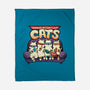 Teenage Mutant Lazy Cats-none fleece blanket-tobefonseca