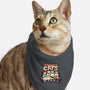 Teenage Mutant Lazy Cats-cat bandana pet collar-tobefonseca