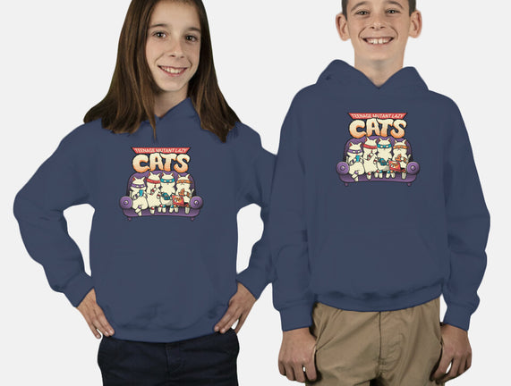 Teenage Mutant Lazy Cats