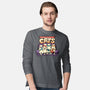 Teenage Mutant Lazy Cats-mens long sleeved tee-tobefonseca