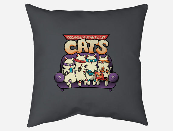 Teenage Mutant Lazy Cats