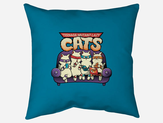 Teenage Mutant Lazy Cats