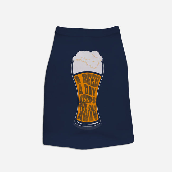 A Beer A Day-cat basic pet tank-Claudia