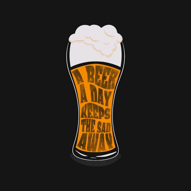 A Beer A Day-none matte poster-Claudia