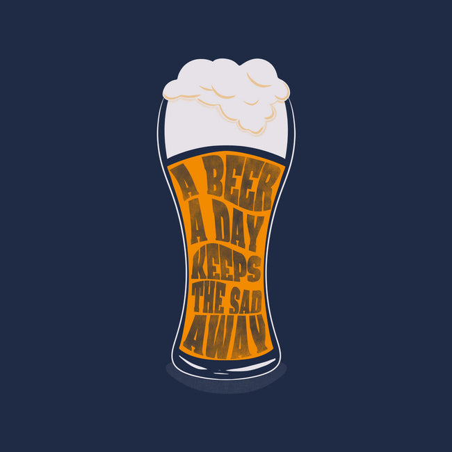 A Beer A Day-womens fitted tee-Claudia