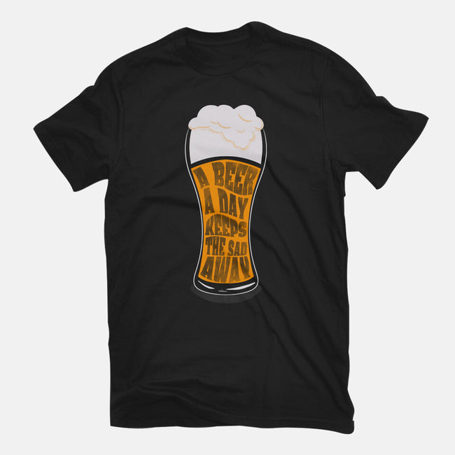 A Beer A Day-mens premium tee-Claudia