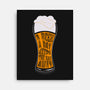 A Beer A Day-none stretched canvas-Claudia