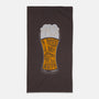 A Beer A Day-none beach towel-Claudia