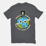 My Cat Lives Here-womens fitted tee-Xentee