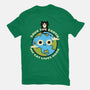 My Cat Lives Here-womens fitted tee-Xentee