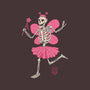 Fairy Skull Lover-none removable cover w insert throw pillow-vp021