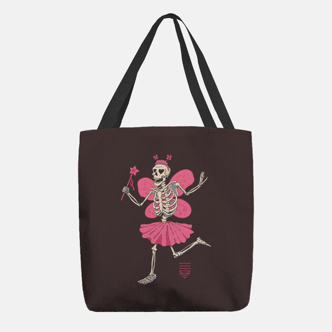 Fairy Skull Lover-none basic tote bag-vp021