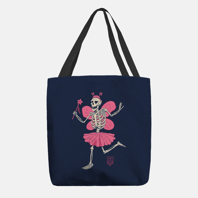 Fairy Skull Lover-none basic tote bag-vp021