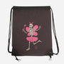Fairy Skull Lover-none drawstring bag-vp021