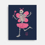 Fairy Skull Lover-none stretched canvas-vp021