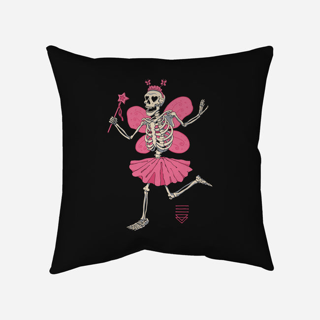 Fairy Skull Lover-none removable cover w insert throw pillow-vp021