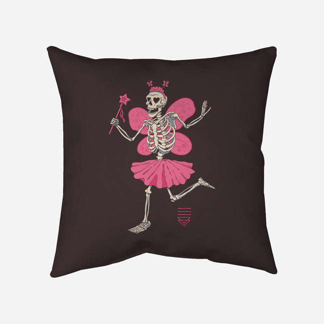 Fairy Skull Lover-none removable cover w insert throw pillow-vp021