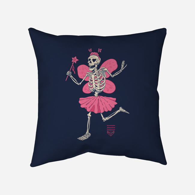 Fairy Skull Lover-none removable cover w insert throw pillow-vp021