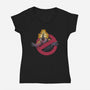 Clickerbusters-womens v-neck tee-Getsousa!