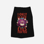 Cute Beholder-dog basic pet tank-jacnicolauart