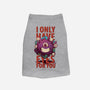 Cute Beholder-dog basic pet tank-jacnicolauart