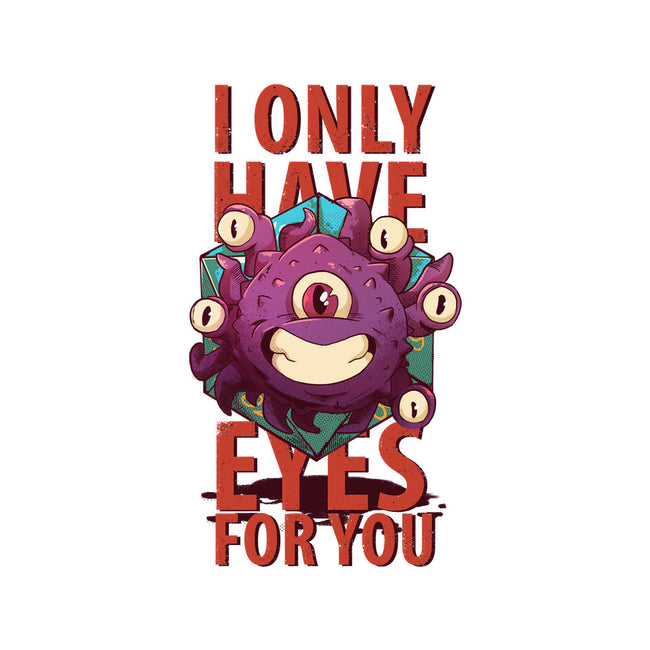 Cute Beholder-none glossy sticker-jacnicolauart