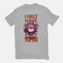 Cute Beholder-womens fitted tee-jacnicolauart