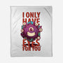 Cute Beholder-none fleece blanket-jacnicolauart