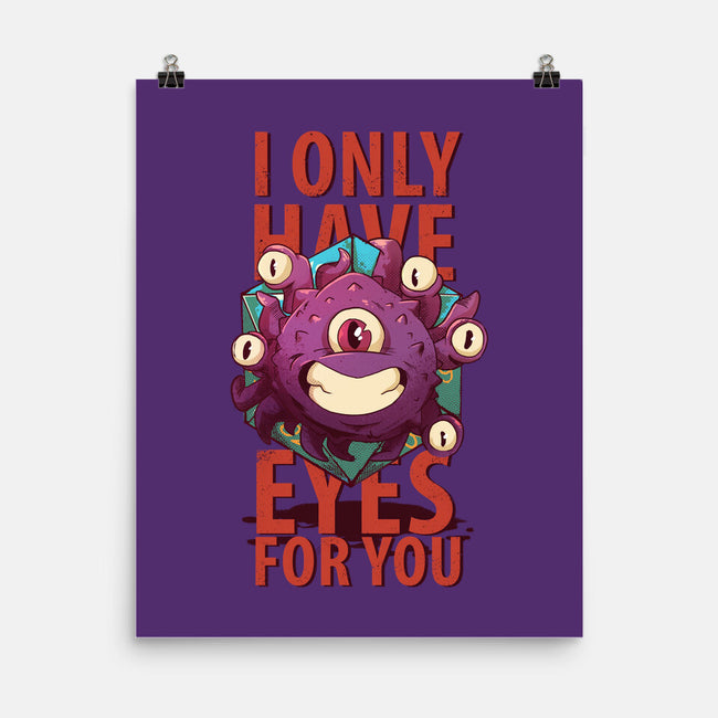 Cute Beholder-none matte poster-jacnicolauart