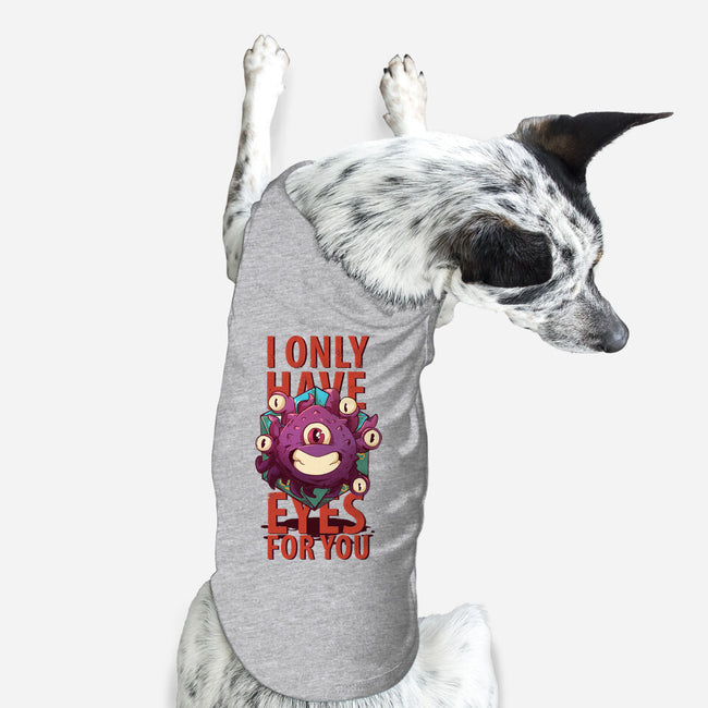 Cute Beholder-dog basic pet tank-jacnicolauart