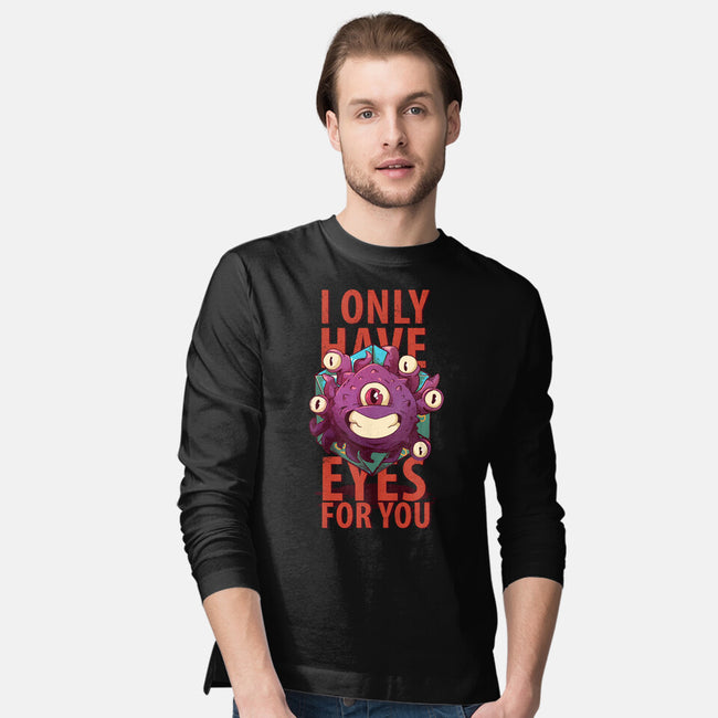 Cute Beholder-mens long sleeved tee-jacnicolauart