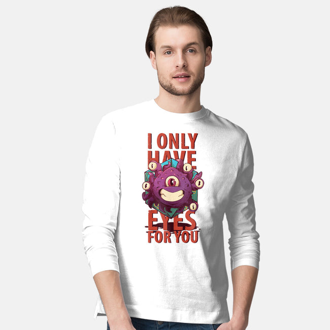 Cute Beholder-mens long sleeved tee-jacnicolauart