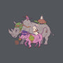 Mutant Animals-none removable cover w insert throw pillow-vp021