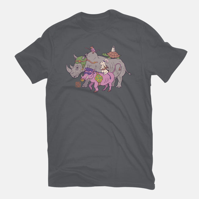 Mutant Animals-womens fitted tee-vp021