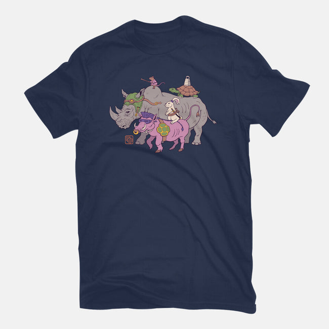 Mutant Animals-womens fitted tee-vp021