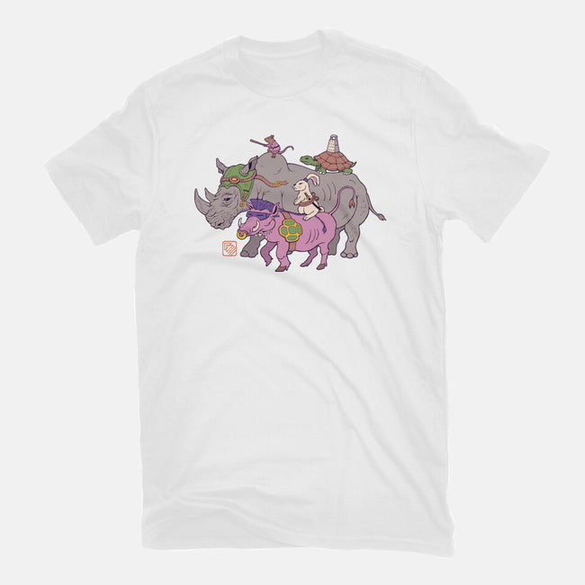 Mutant Animals-womens fitted tee-vp021