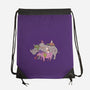 Mutant Animals-none drawstring bag-vp021