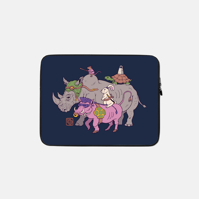 Mutant Animals-none zippered laptop sleeve-vp021